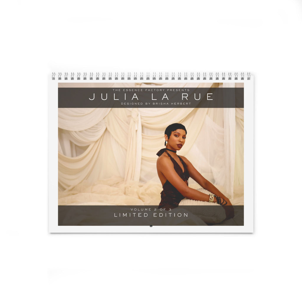 Copy of The Essence Factory: Julia La Rue Luxury Fashion Wall Calendar – Volume 1 